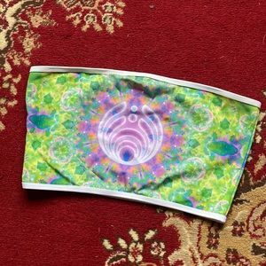 L bassnectar logo bathing suit top